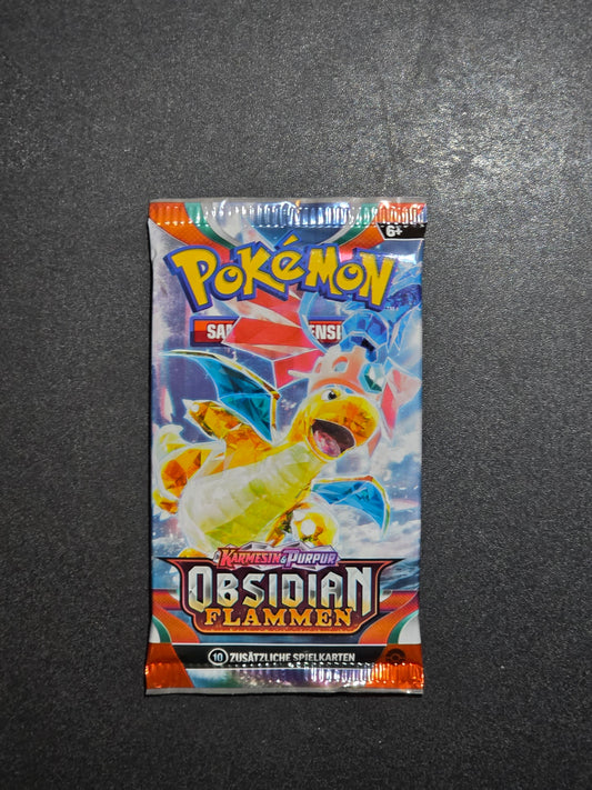 Pokémon Karmesin & Purpur - Obsidian Flammen Booster de