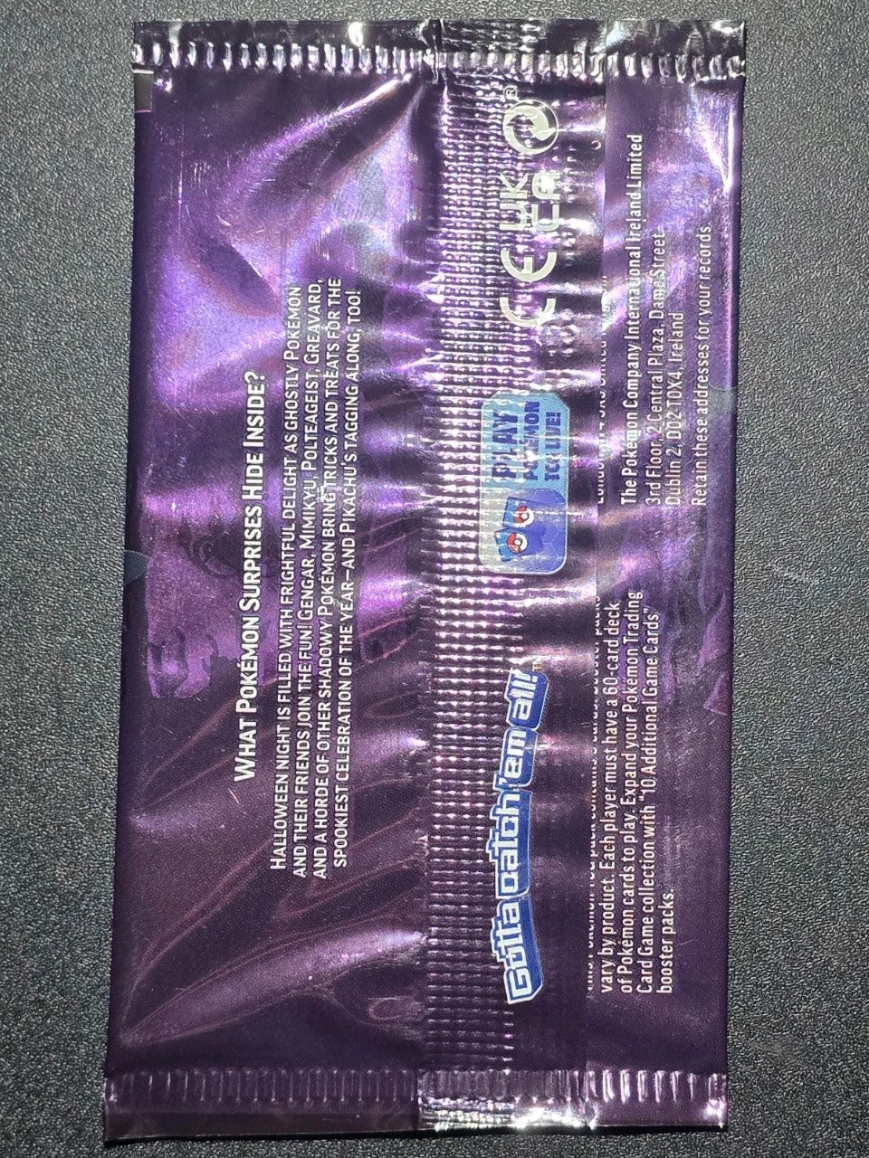 Pokemon 2023 Trick or Trade Mimikyu &Pikachu Booster