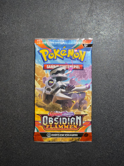 Pokémon Karmesin & Purpur - Obsidian Flammen Booster de
