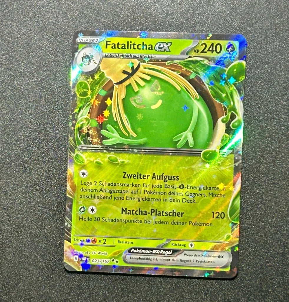 Pokémon Karte: Fatalitcha EX 023/167 Maskerade Im Zwielicht Deutsch