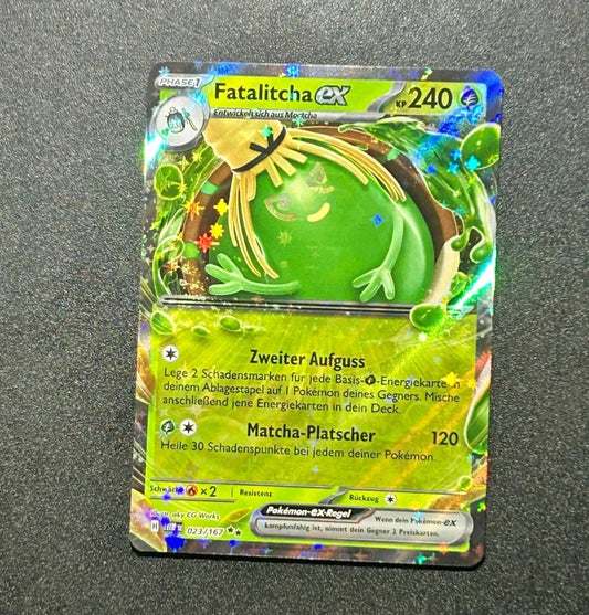 Pokémon Karte: Fatalitcha EX 023/167 Maskerade Im Zwielicht Deutsch