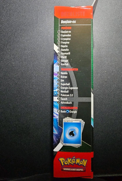 Pokémon Kampfdeck Baojian-ex (sofort spielbares Deck mit 60 Karten) OVP Sealed