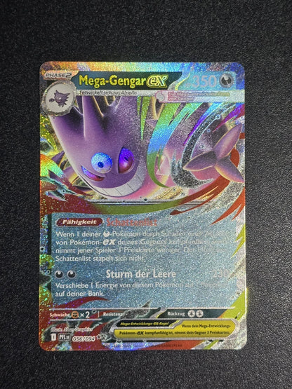 Pokémon Mega Gengar EX 056/094 / Fatale Flammen / Deutsch / Near Mint / PFL