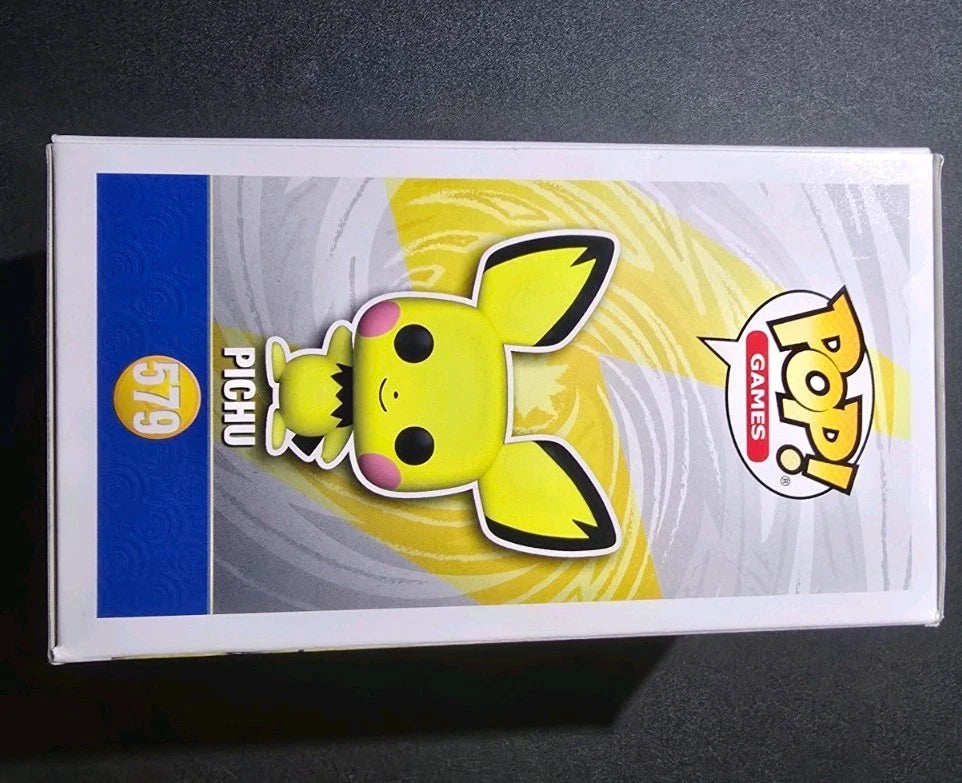 PICHU #579 Funko Pop! Pokémon FLOCKED