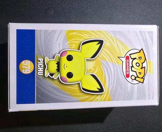 PICHU #579 Funko Pop! Pokémon FLOCKED