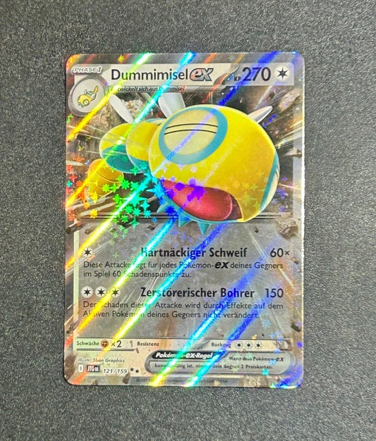 Pokemon Karte Dummimisel EX JTG 121/159  Reisegefährten De