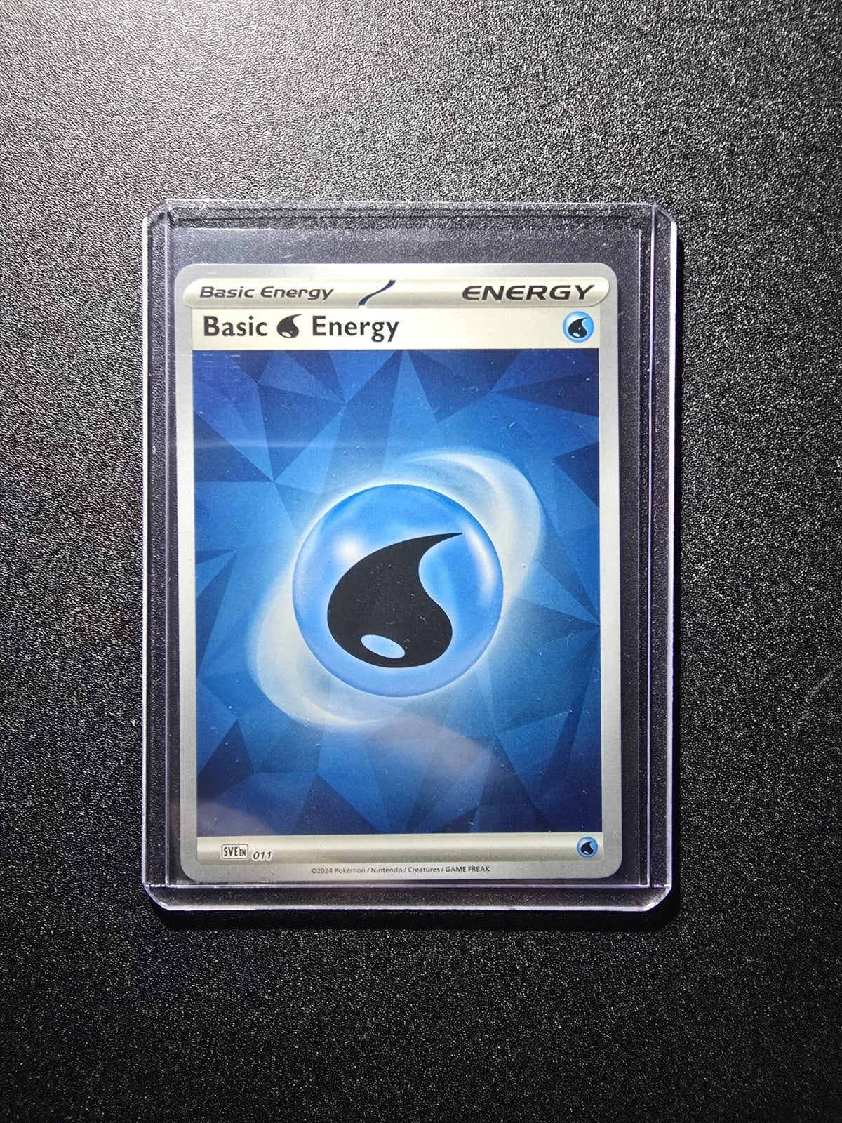 Pokémon TCG Basic energy wasser holo