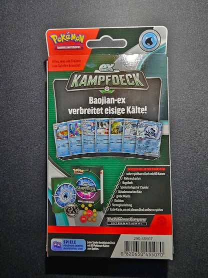 Pokémon Kampfdeck Baojian-ex (sofort spielbares Deck mit 60 Karten) OVP Sealed