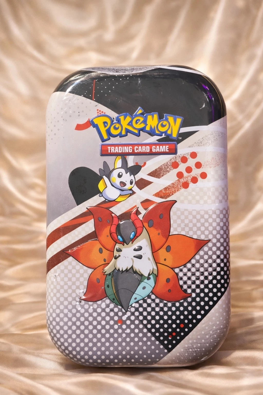 Karmesin & Purpur Schwarze Blitze und Weiße Flammen Mini Tin Ramoth DE