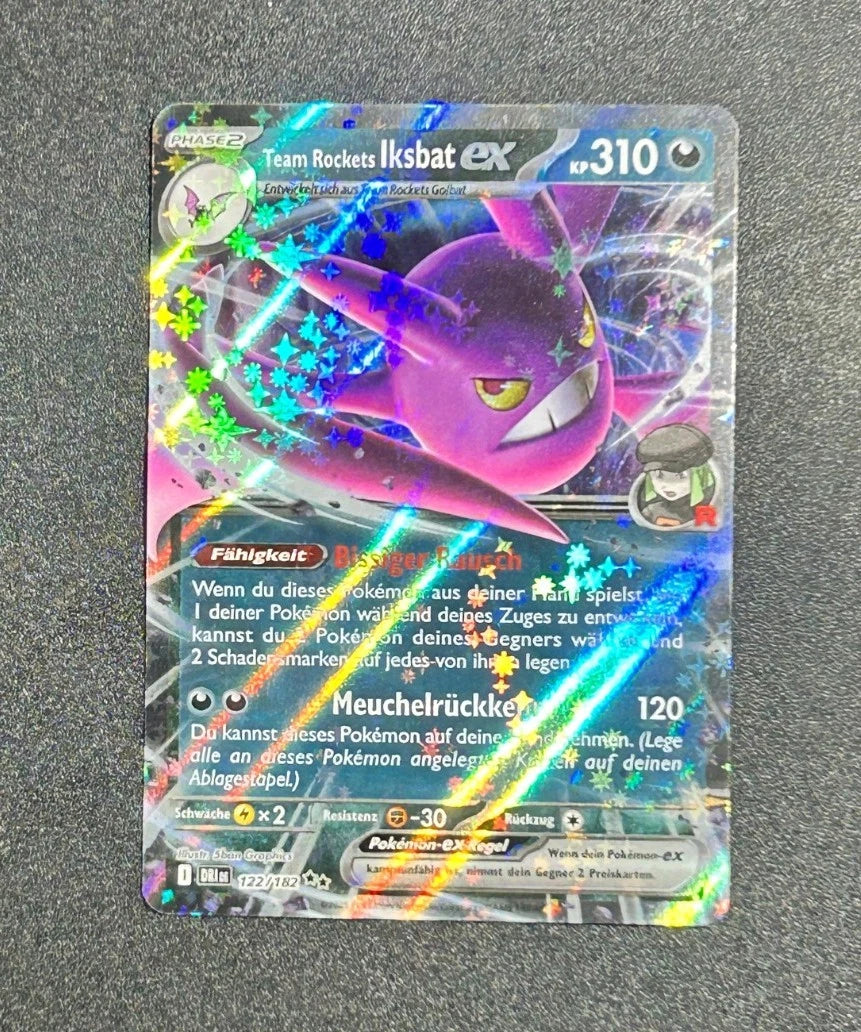 Pokemon Karte Team Rockets Iksbat ex (DRI 122) Ewige Rivalen DE