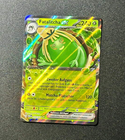 Pokémon Karte: Fatalitcha EX 023/167 Maskerade Im Zwielicht Deutsch