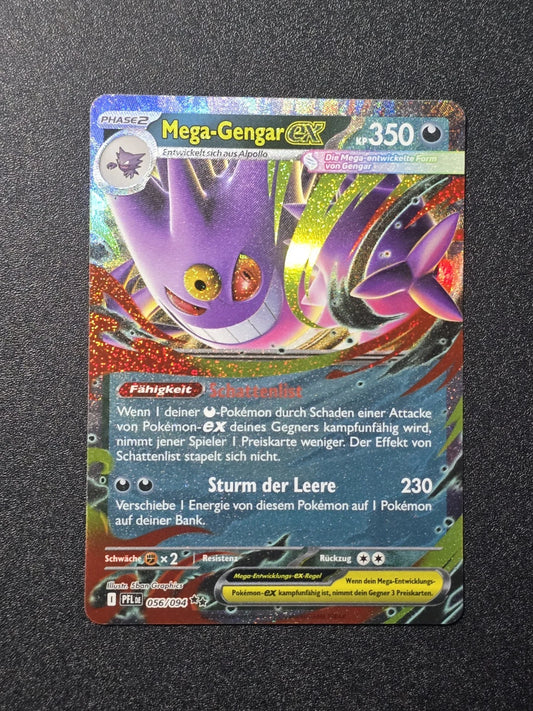 Pokémon Mega Gengar EX 056/094 / Fatale Flammen / Deutsch / Near Mint / PFL