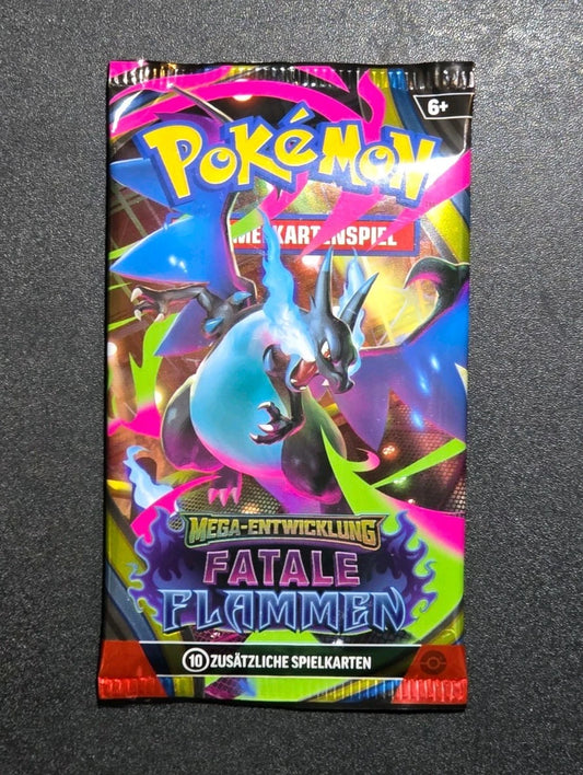 Pokemon Mega Entwicklung Fatale Flammen Booster DE
