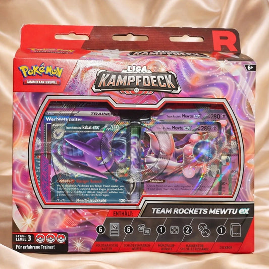 Team Rocket's Mewtu ex Liga Kampfdeck PokémonSammelkartenspiel (deutsch)