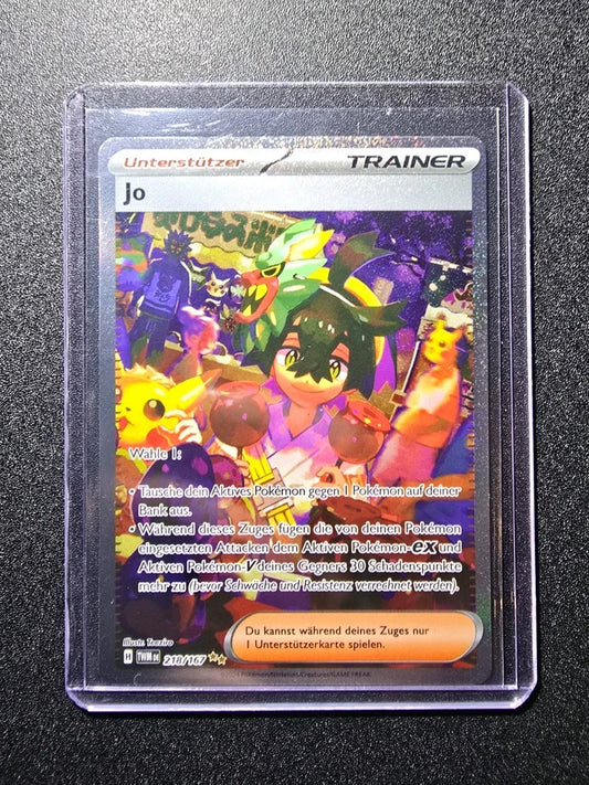 Einzelkarte Jo 218/167 Special Illustration Rare Maskerade im Zwielicht Deutsch