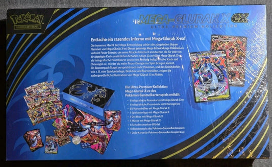 Pokemon Mega Glurak EX Ultra Premium Kollektion