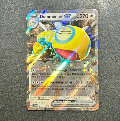 Pokemon Karte Dummimisel EX JTG 121/159  Reisegefährten De