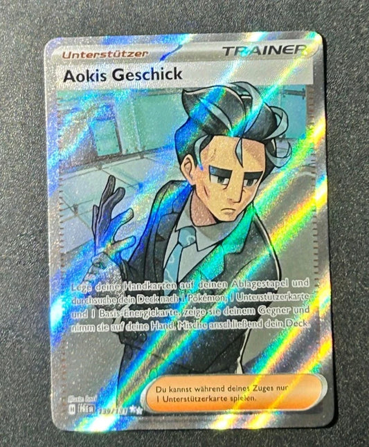 Pokemon Aokis Geschick Deutsch 139/131 Prismatische Entwicklungen