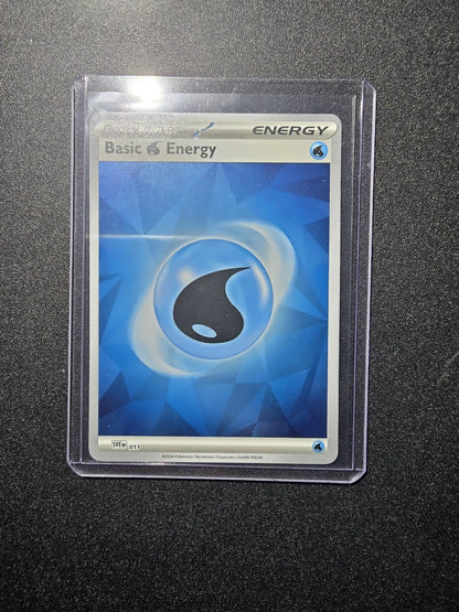 Pokémon TCG Basic energy wasser holo