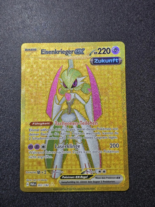 Eisenkrieger ex 261/182 Hyper Rare Paradoxrift Pokemon Karte Deutsch
