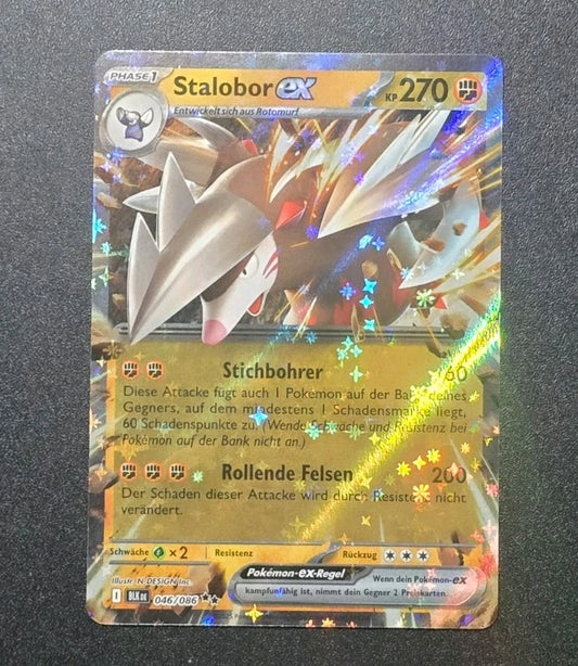 Pokémonkarte Schwarze Blitze Stalobor EX [046/086] - Deutsch