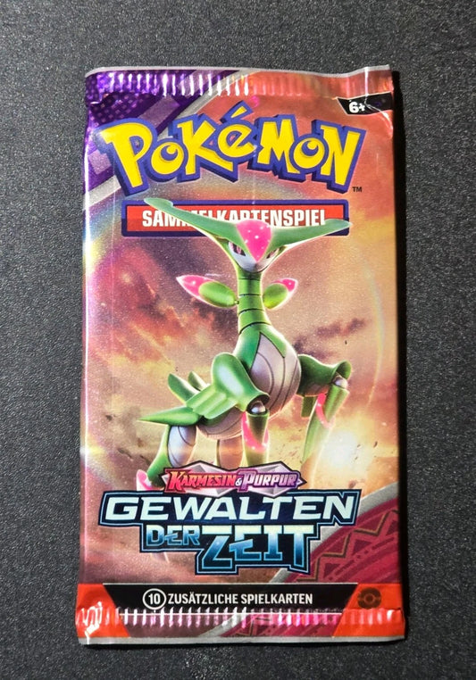 Pokemon Karmesin & Purpur Gewalten der Zeit Booster DE